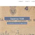 Il Portale “Sapienza 1938”: un progetto d’archivio in open access, tra storia e didattica